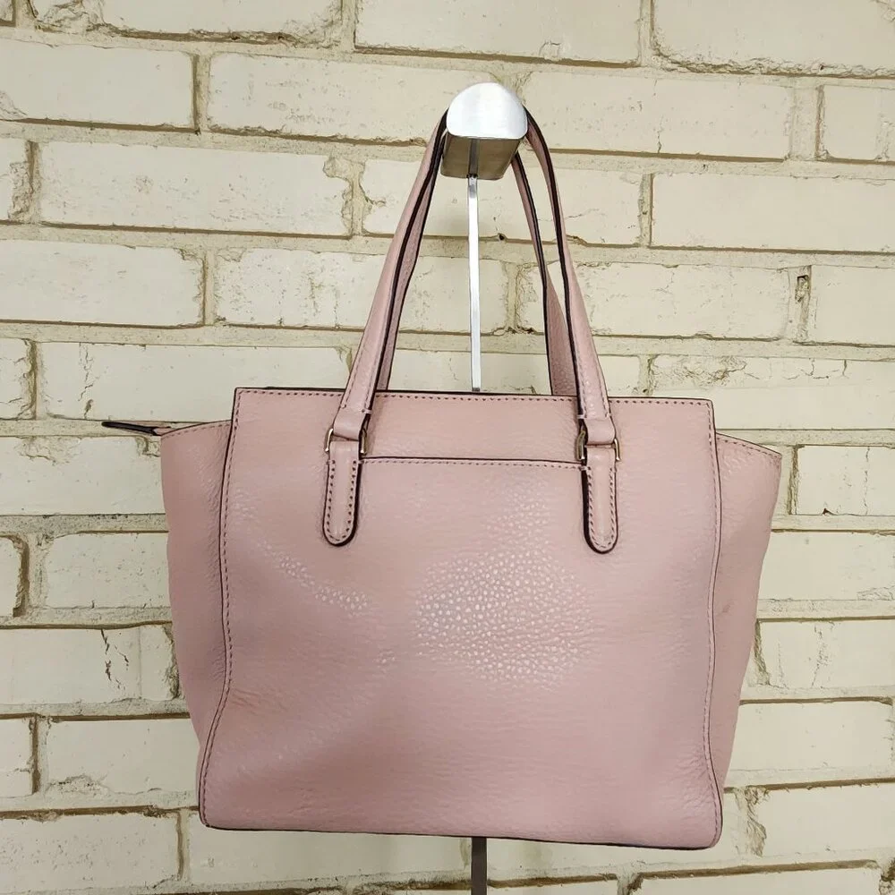 Euc Kate Spade NY Cedar Street Medium Pink Leather Shoulder Bag Purse